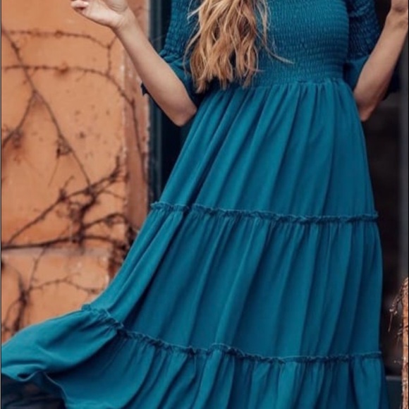 JessaKae Teal Formal Dress - Picture 12 of 12